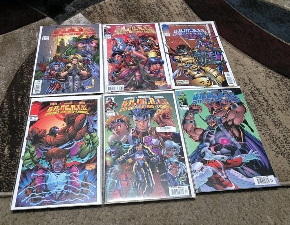 Wildcats Comic Lot #33-38